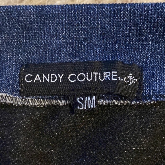 Candy  Couture Jean look Leggings (Small) - Picture 4 of 7